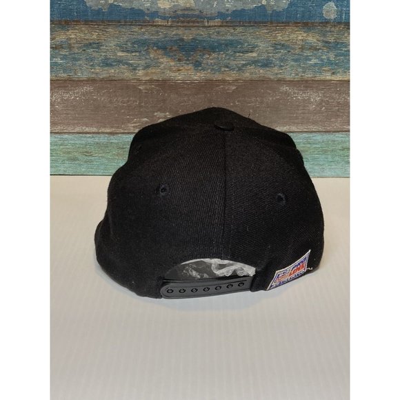 Vintage 90’s Baltimore Ravens NFL Spike Hat Snapback Black Logo Athletic Rare - Picture 6 of 13